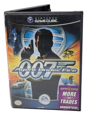 007 Agent Under Fire (Nintendo GameCube, 2002) Complete With Manual